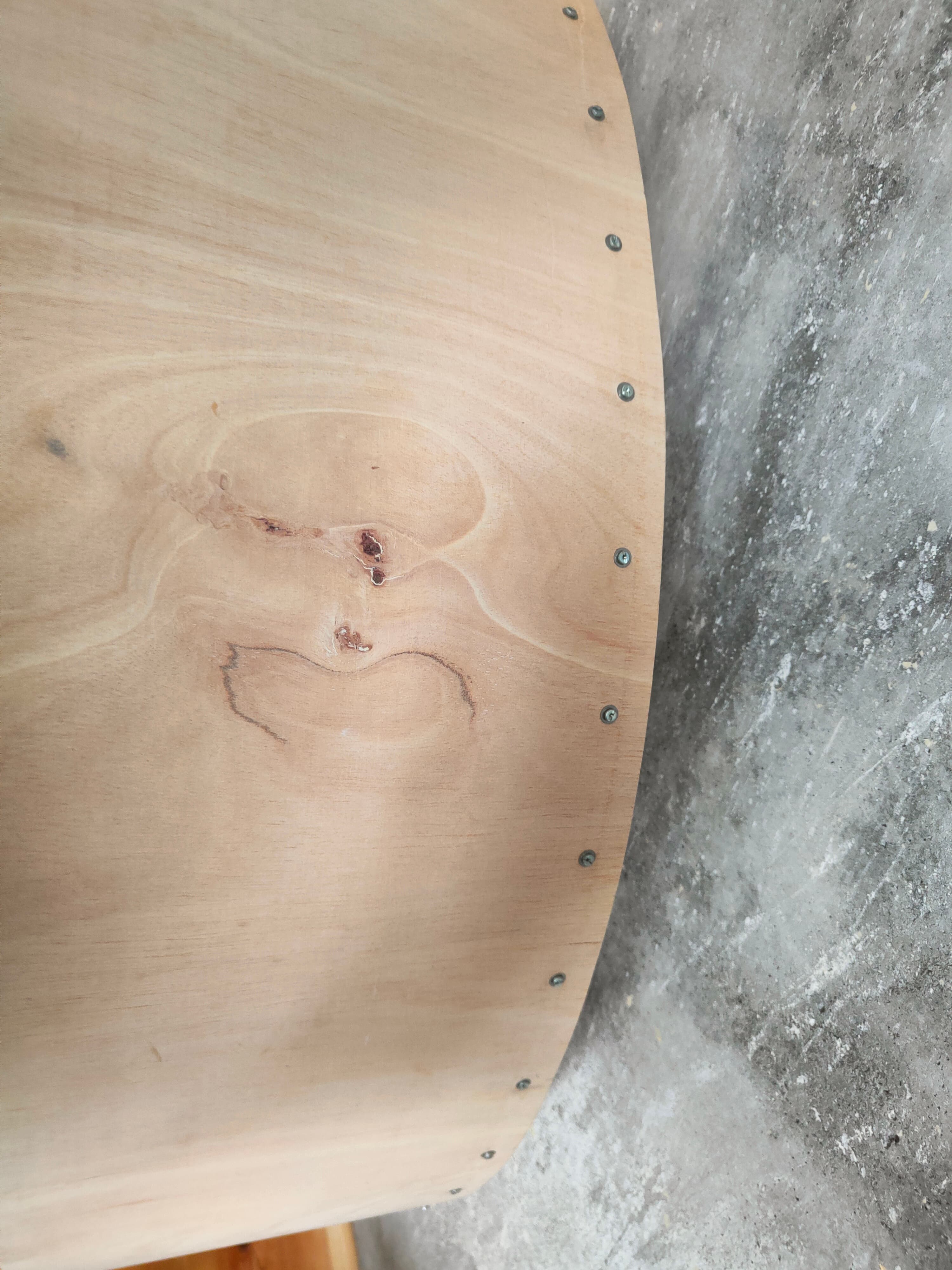 Handcrafting process of a premium birch plywood cat wheel in a European manufactory